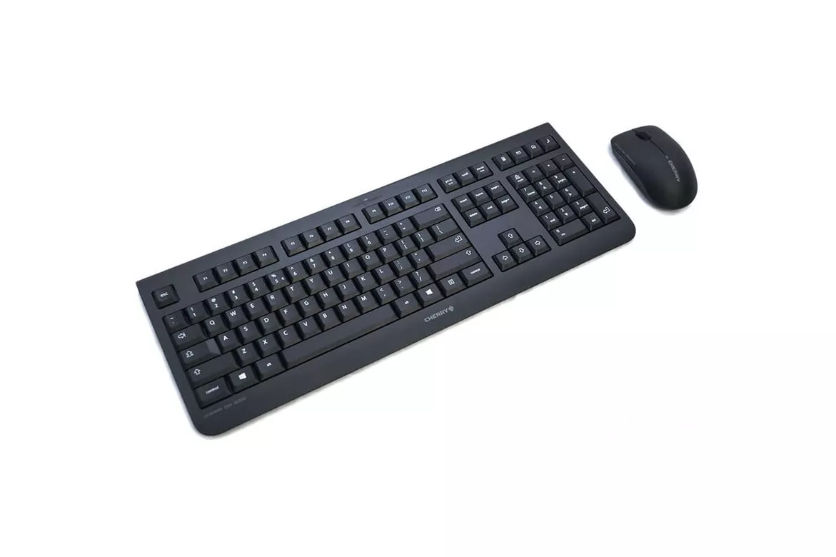 Cherry DW 3000 Teclado + Rat&oacute;n Inal&aacute;mbrico Negro