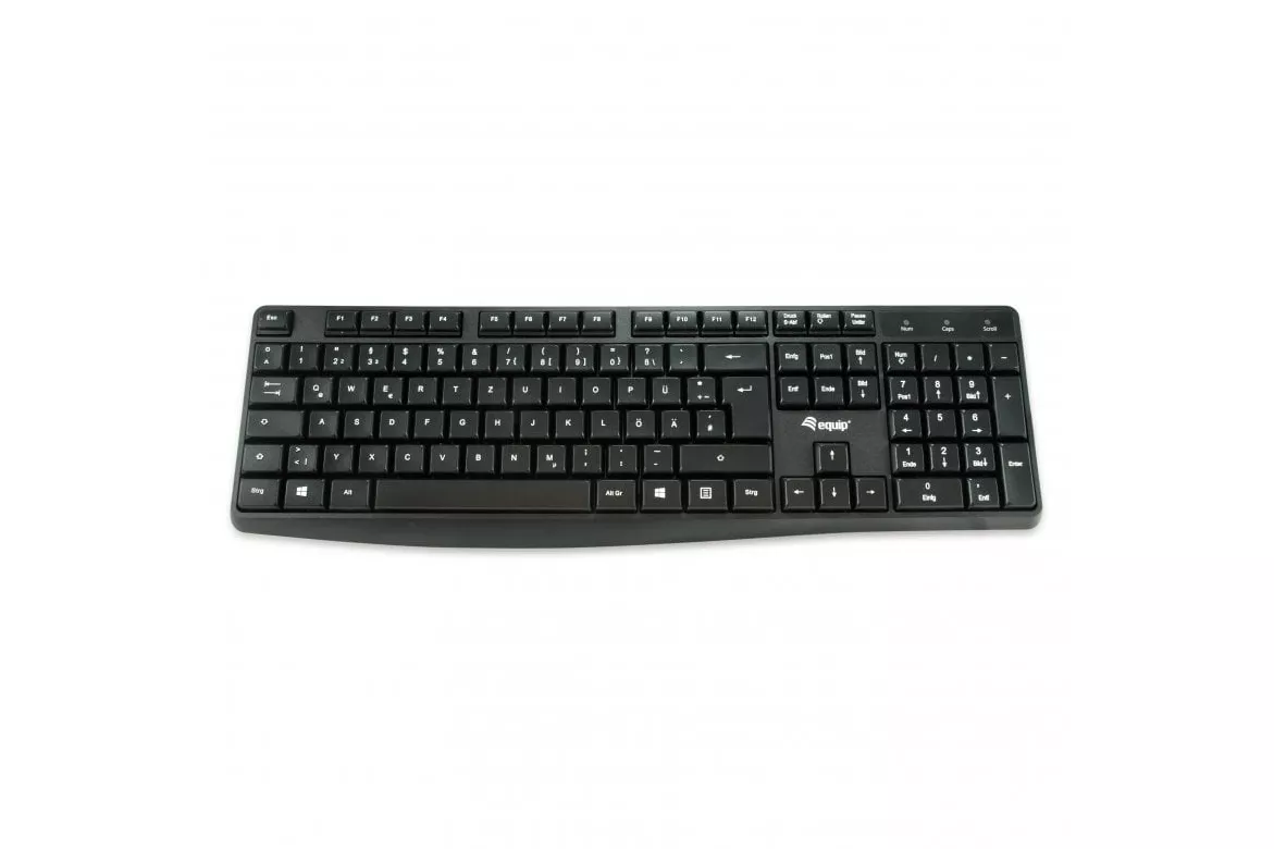 Equip Teclado USB Negro
