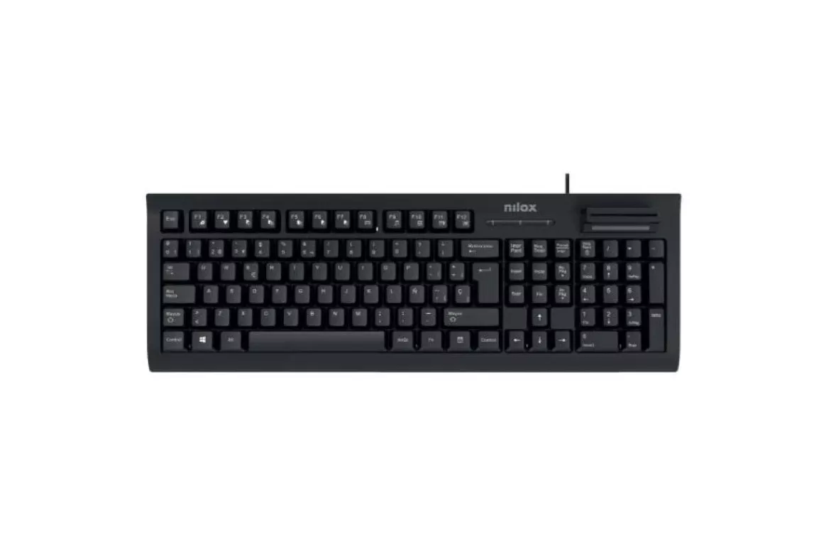 Nilox NXKIRE0001 Teclado con Lector de DNIe USB