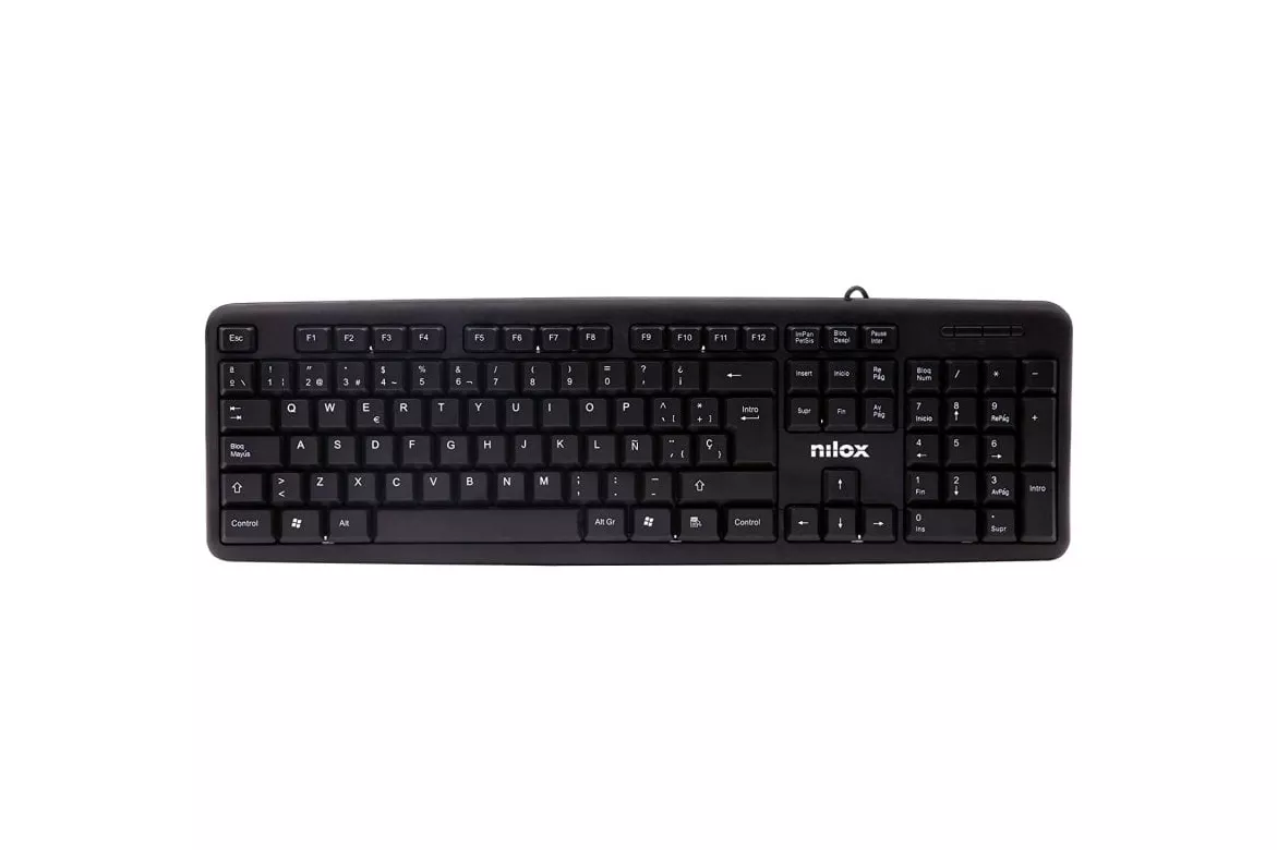 Nilox Teclado USB Negro