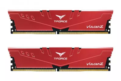 Team Group T-Force Vulcan Z DDR4 3600MHz PC4-28800 16GB 2x8GB CL18 Rojo