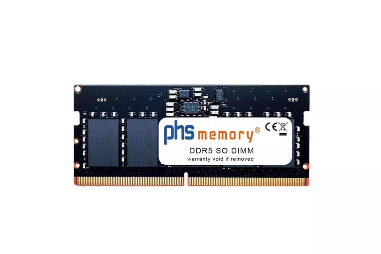 Memoria RAM PHS-memory ASUS P400 AiO 8 GB 1 x 8 GB DDR5 5600 MHz negra