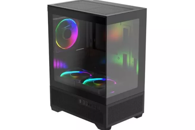 Caja/Torre COOLPC Titan Frame ARGB Negro -