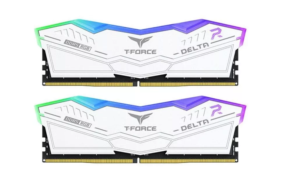 Team Group Delta White RGB DDR5 5600MHz 32GB 2x16GB CL32