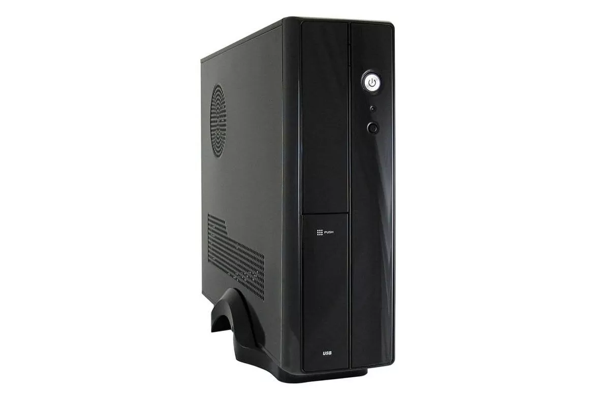 Caja PC LC-Power LC-1400MI Micro Torre Micro ATX Mini-ITX Negro 80 mm
