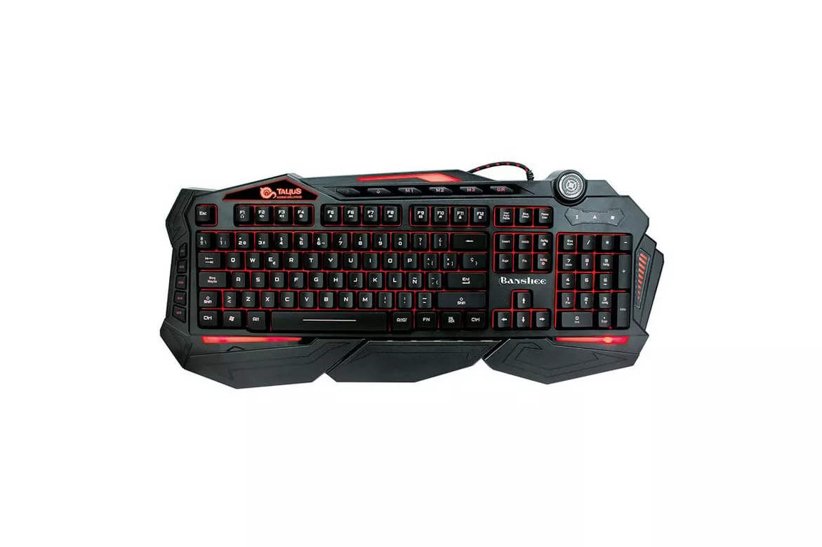 Talius Banshee Teclado Gaming Retroiluminado Negro