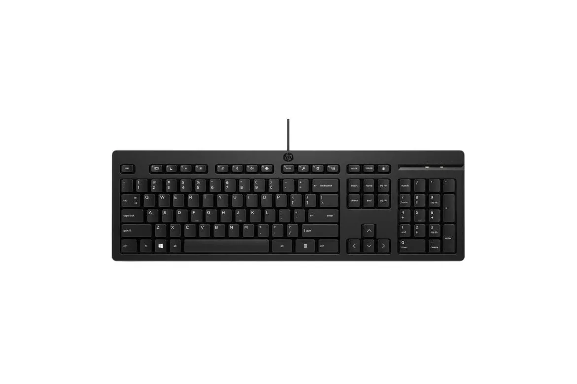 Teclado de membrana HP 125 Layout ES cableado con teclas Copilot