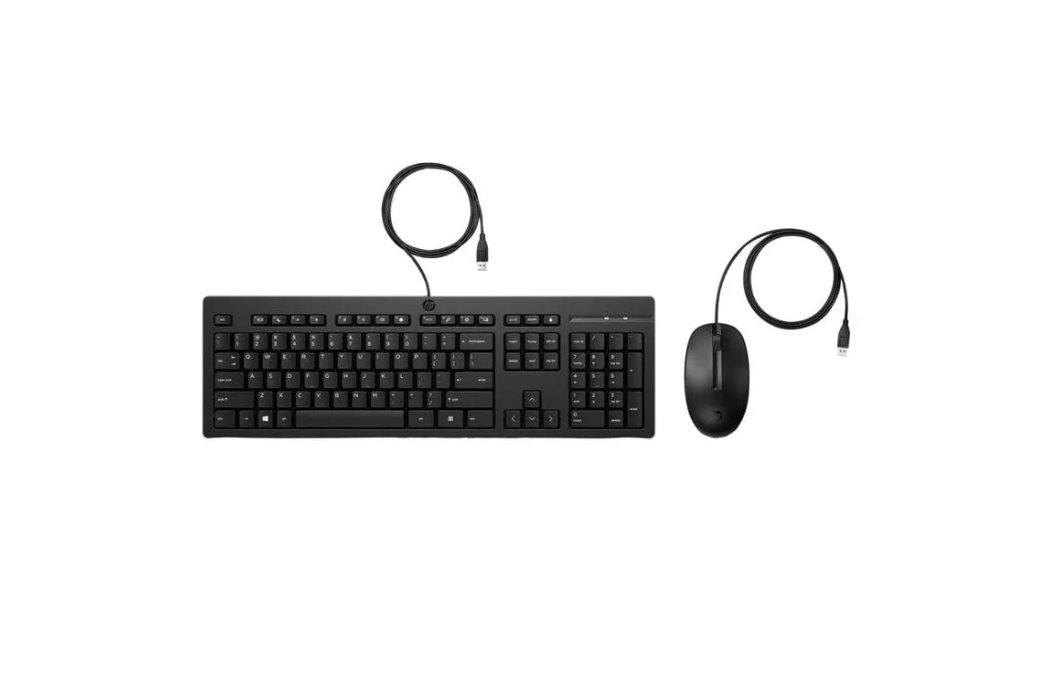Teclado HP Combo 225 membrana Layout ES con rat&oacute;n USB c&oacute;modo