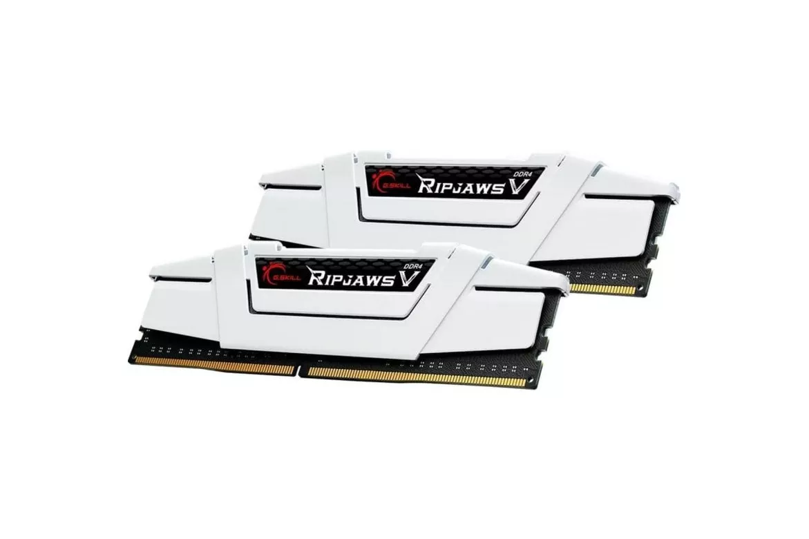 Memoria RAM G.Skill Ripjaws V 32GB 2x16GB DDR4 3600MHz CL16 XMP Blanco