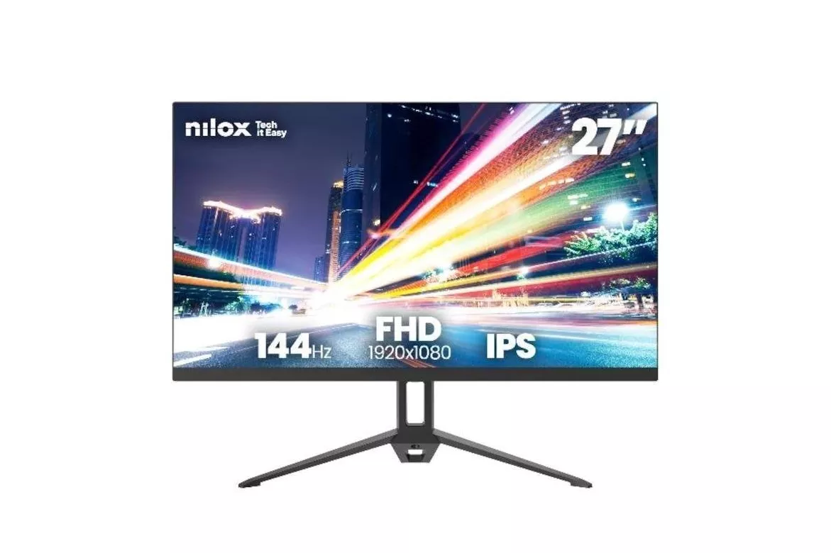 Monitor Nilox NXM27FHD14411 27" FullHD 144 Hz IPS HDMI VGA VESA 75 x 75 mm