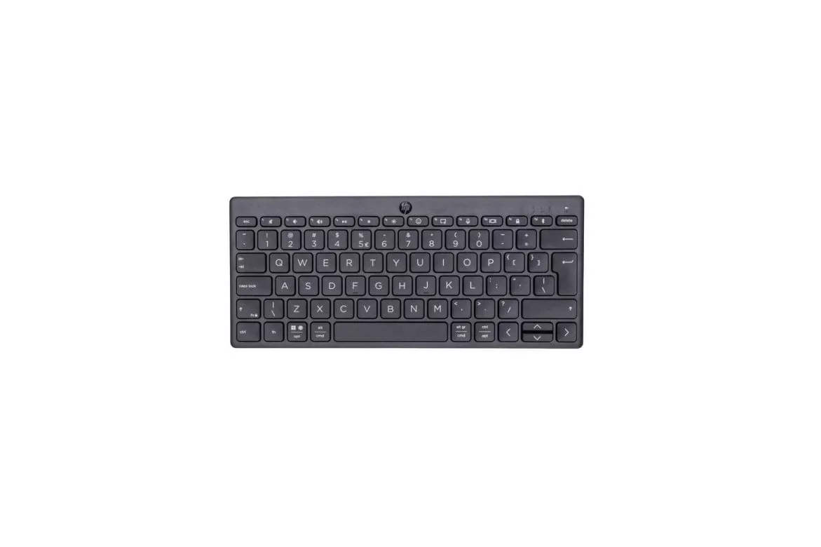 Teclado membrana HP 350 Compact multidispositivo Bluetooth Layout ES negro