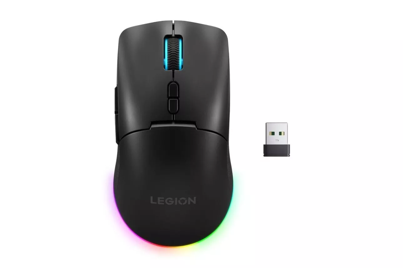 Rat&oacute;n Lenovo Legion M220 Ambidextro RF Wireless Bluetooth 5000 DPI Negro Multicolor