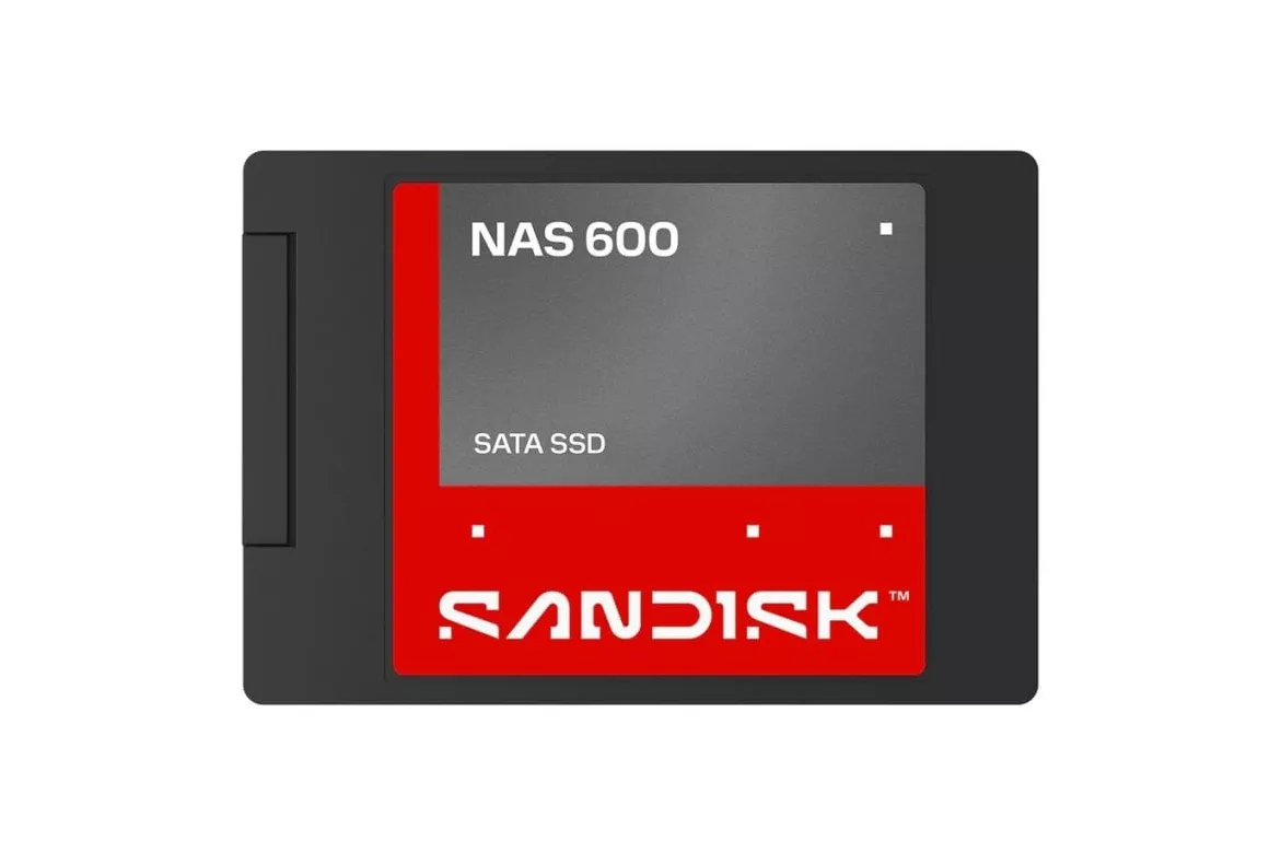 Disco duro Sandisk NAS 600 1 TB SATA SSD 560 MB/s lectura 515 MB/s escritura