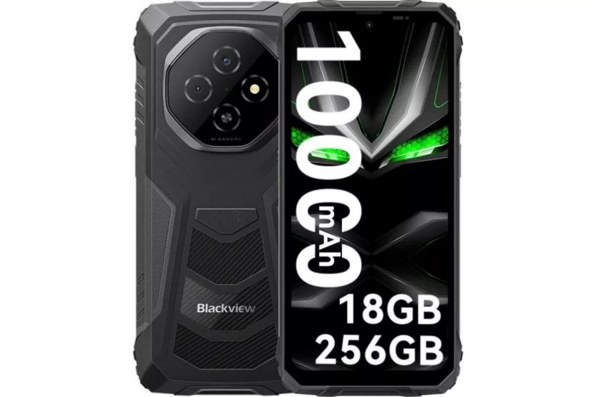 Blackview FORT 1 4G 6GB 256GB 6,56" Negro resistencia militar