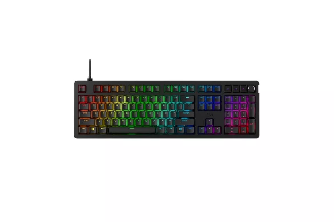 Teclado HyperX Alloy Rise Gaming Mec&aacute;nico 100% RGB Hot-Swap Negro