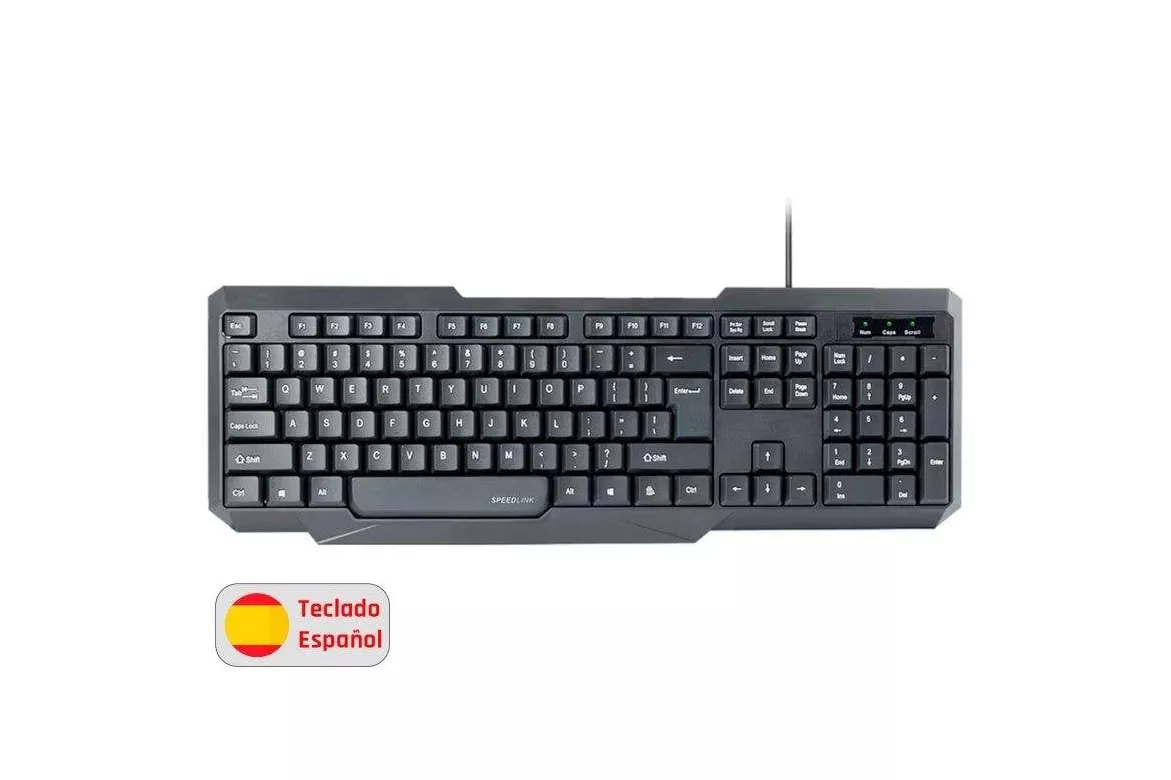 Teclado Speedlink SCRIPSI Negro