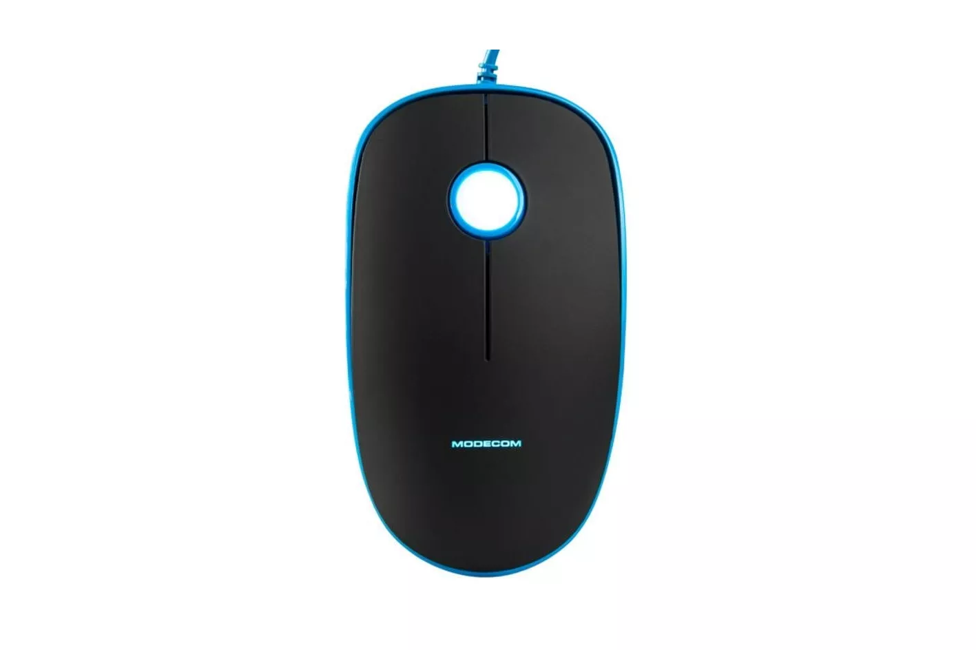 Rat&oacute;n MODECOM MC-M111 USB tipo A 1600 DPI negro y azul