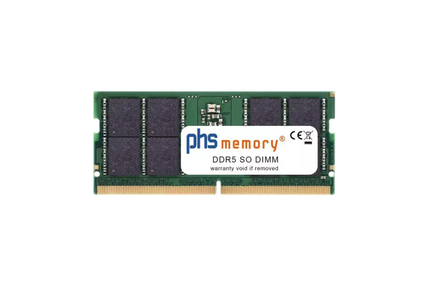 Memoria RAM para equipos compatibles PHS-memory, cinco a&ntilde;os garant&iacute;a