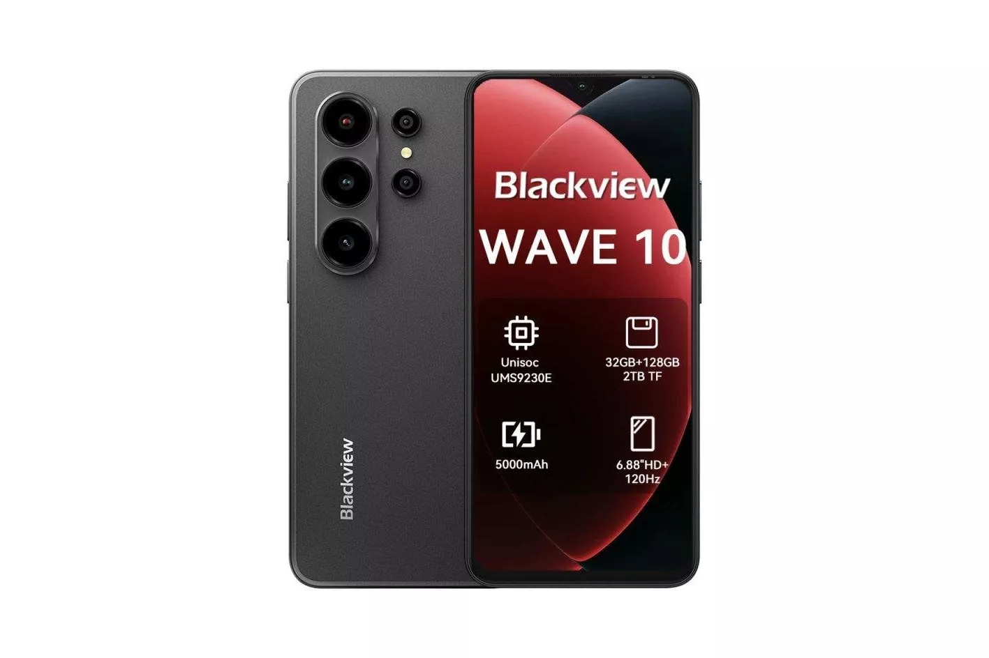 Blackview Wave 10 4G 8GB 128GB 6.88" Negro