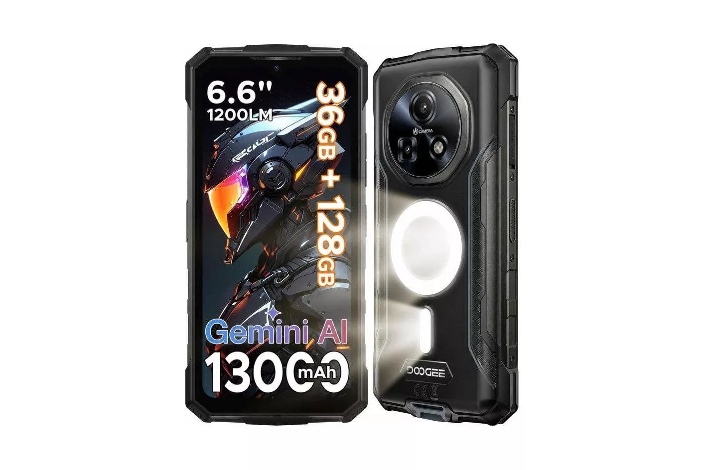 Doogee Fire 5 Ultra 4G 6GB 128GB 6.6" Negro