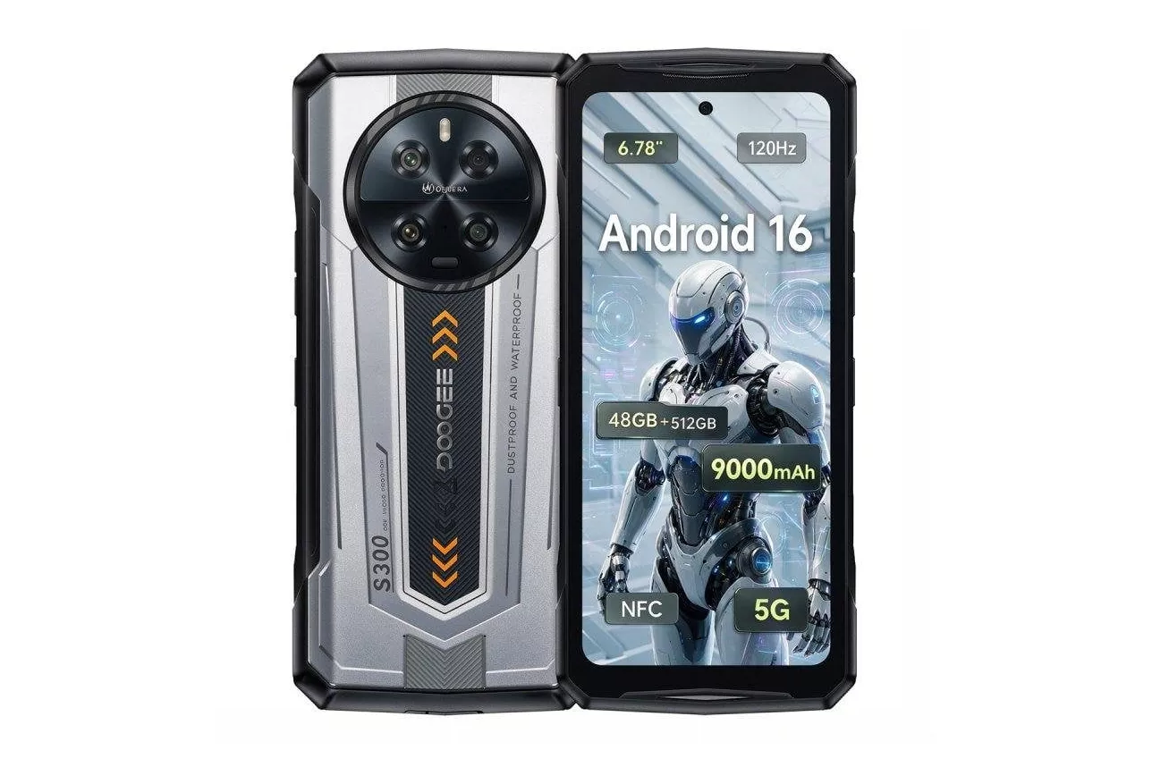 Doogee S300 5G 12GB 512GB 6.78" Plateado