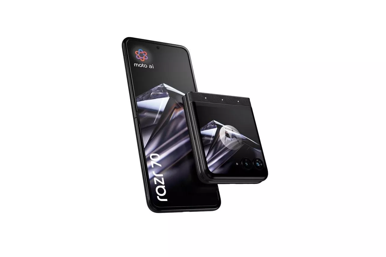 Motorola razr 70 5G 8GB 256GB 6,9" Negro Meteorite Swarovski