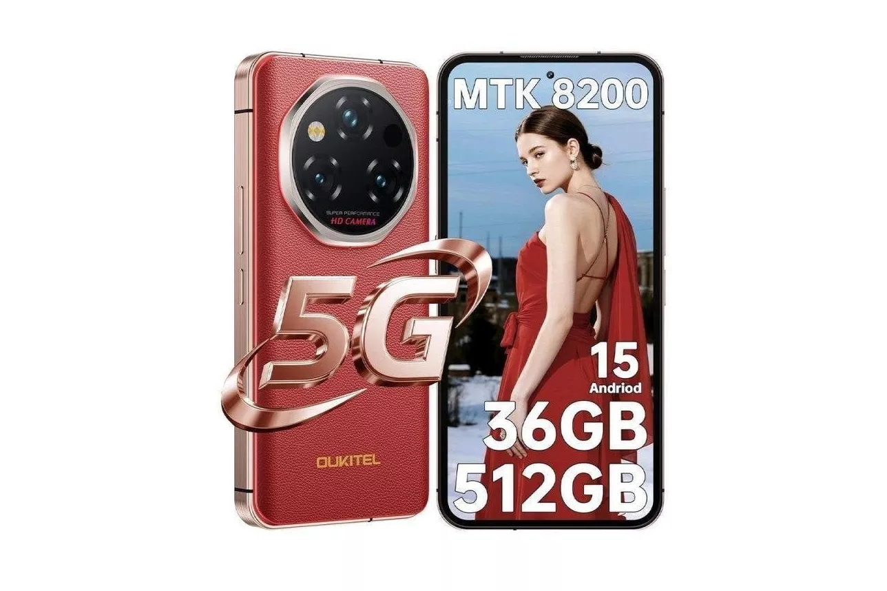 Oukitel WP210 5G 12GB Rojo 6,7" 512GB bater&iacute;a reforzada