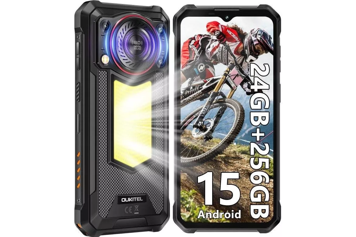 Oukitel WP53 Pro 4G 8GB 256GB Negro 6,52" Bater&iacute;a 11000mAh