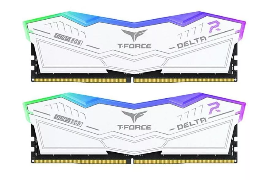 Team Group Delta White RGB DDR5 6000MHz 32GB 2x16GB CL38