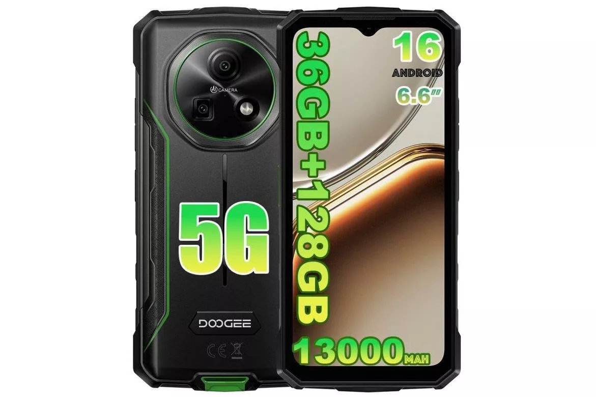 Doogee Fire 7 5G 6GB 128GB 6.6" Verde