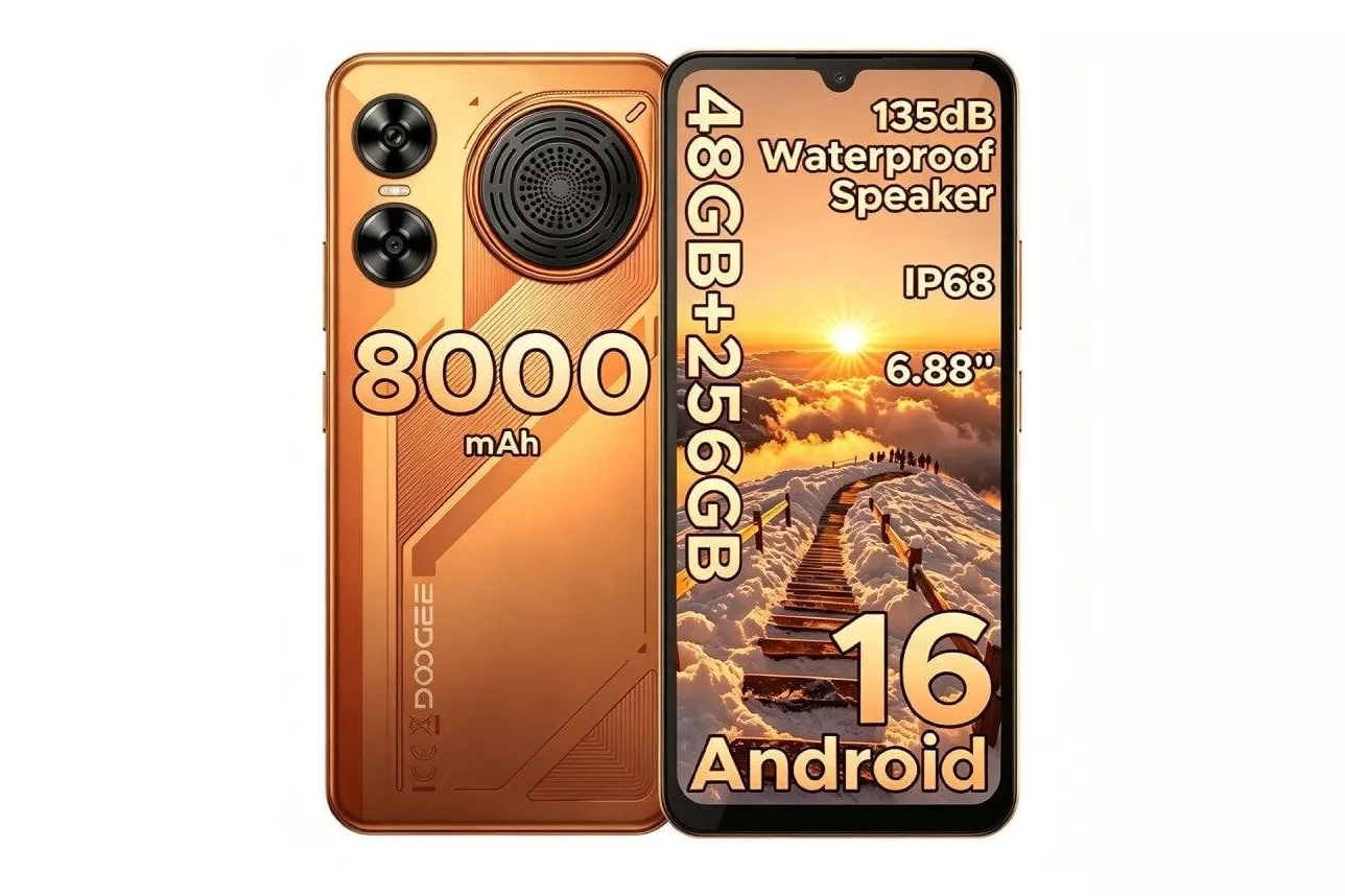 Doogee M30 4G 6GB 256GB 6.88" Naranja