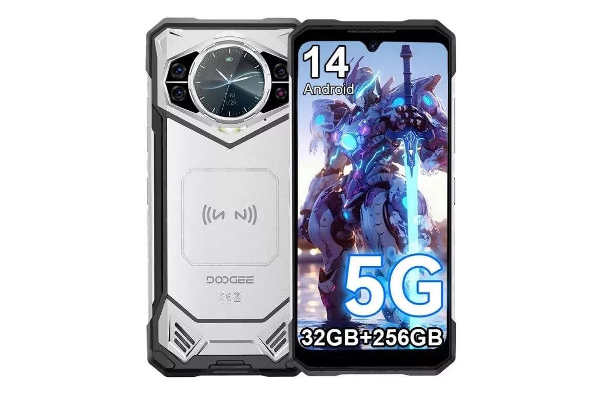 Doogee S200 5G 12GB 256GB 6.72" Gris Plata