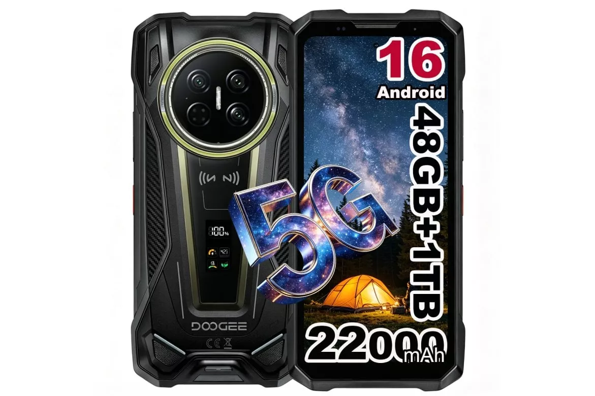 Doogee V Max 2 Pro 5G 16GB 1TB 6.78" Negro