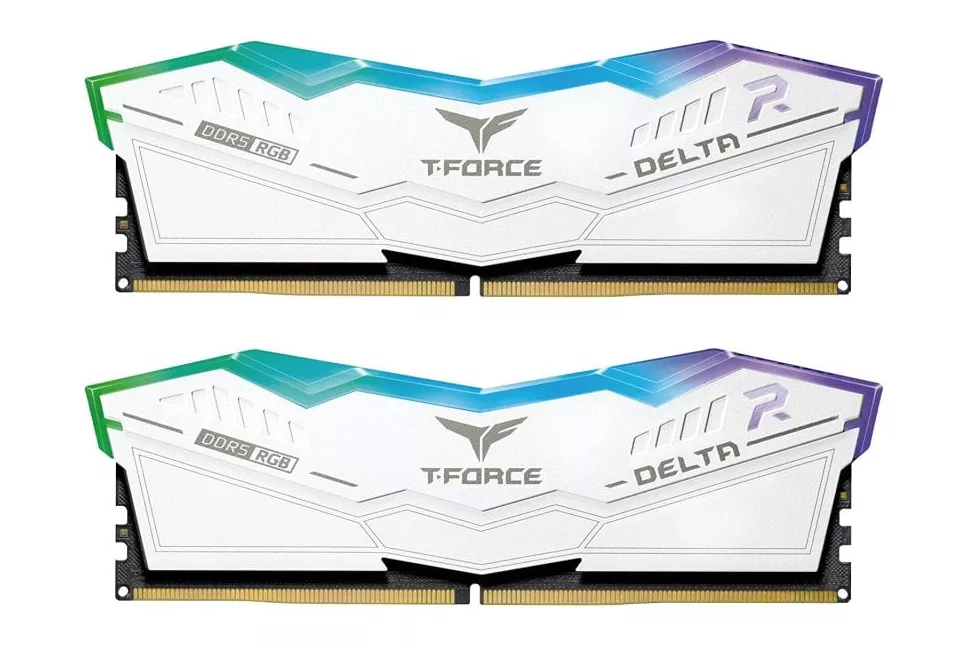 Team Group T-Force Delta RGB White DDR5 6000MHz 64GB 2x32GB CL38