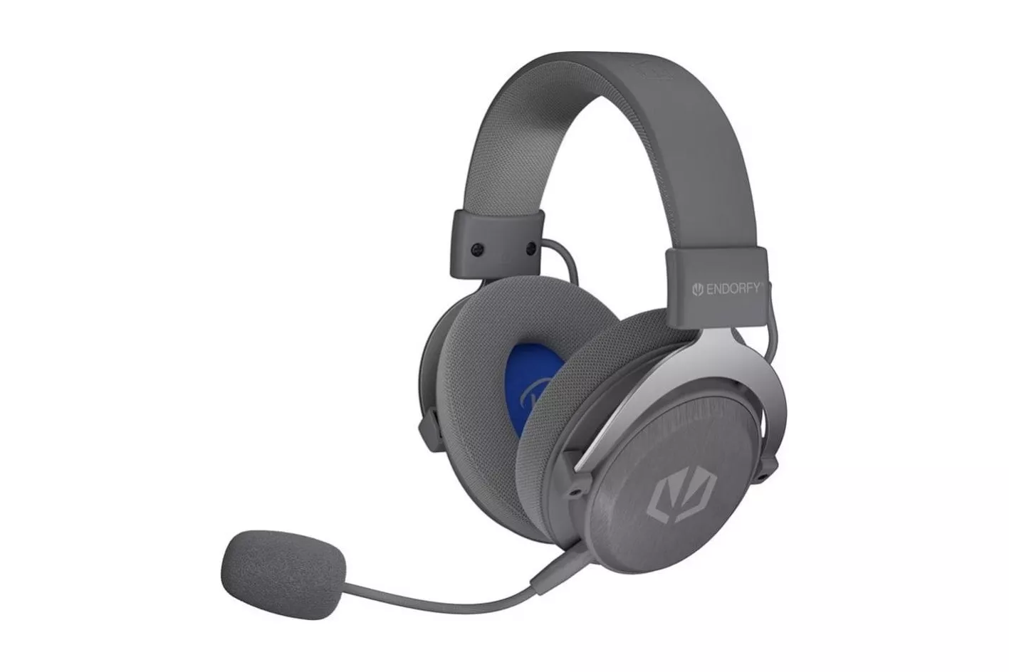 Auriculares Endorfy VIRO Infra Wireless inal&aacute;mbricos Bluetooth y USB-C, gris