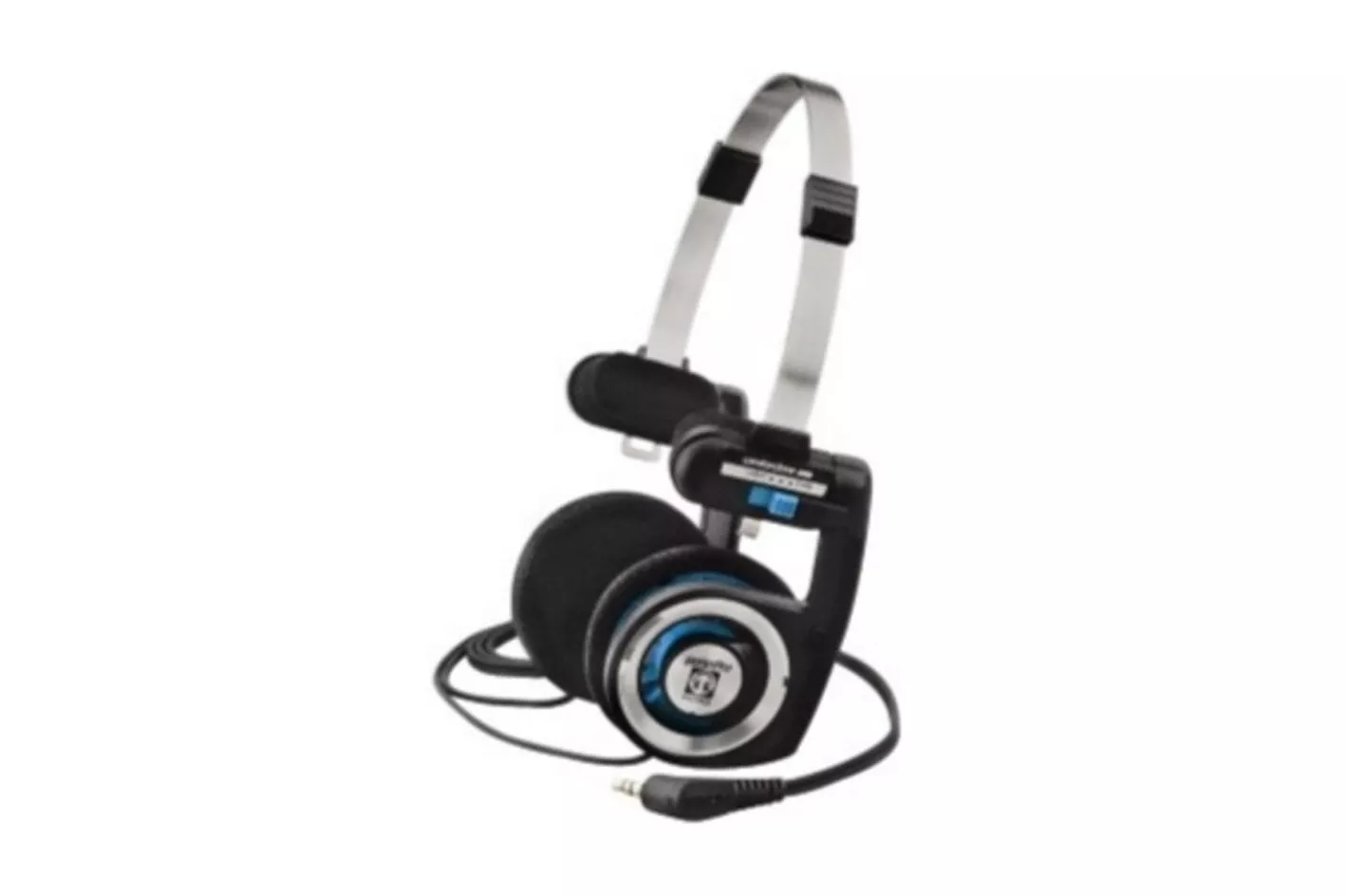 Auriculares Koss Porta Pro con cable, Supraaural, 15-25000 Hz, Negro y Plata