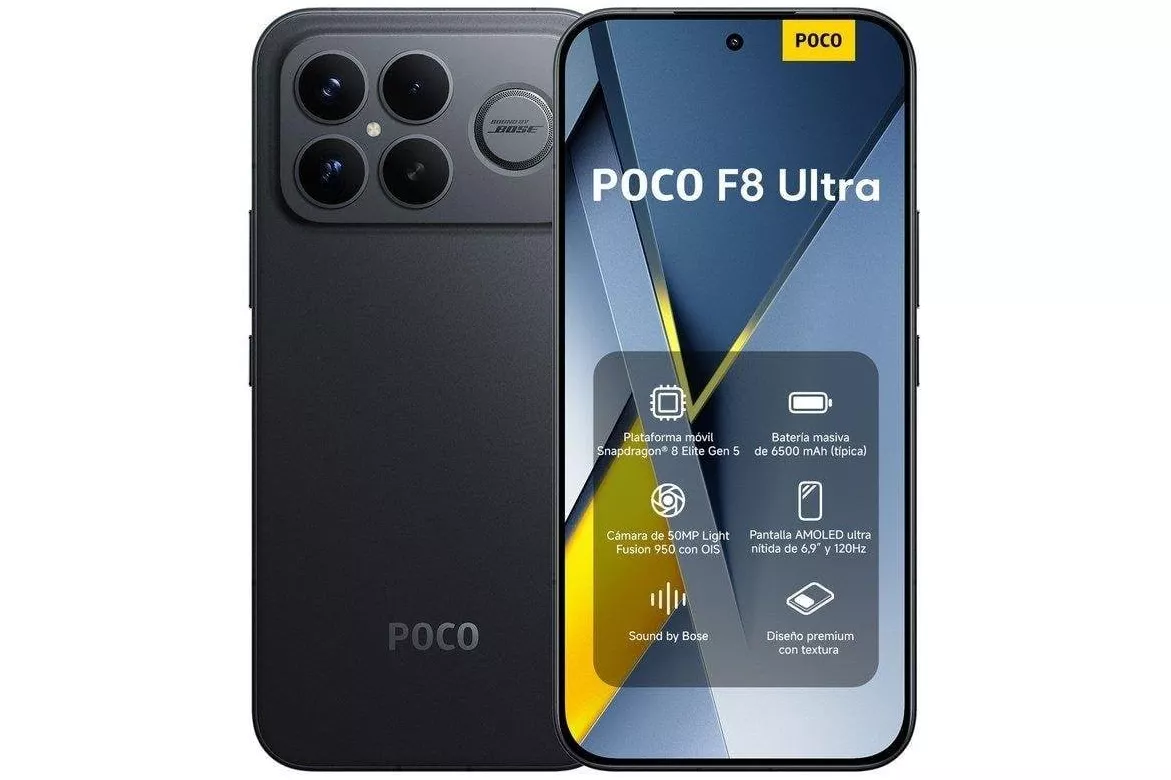 POCO F8 Ultra 5G 16GB 512GB 6.9" Negro