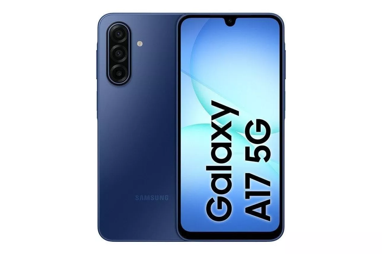 Samsung Galaxy A17 5G 8GB 256GB 6.7" Super AMOLED M&oacute;vil con IA Azul Versi&oacute;n Internacional