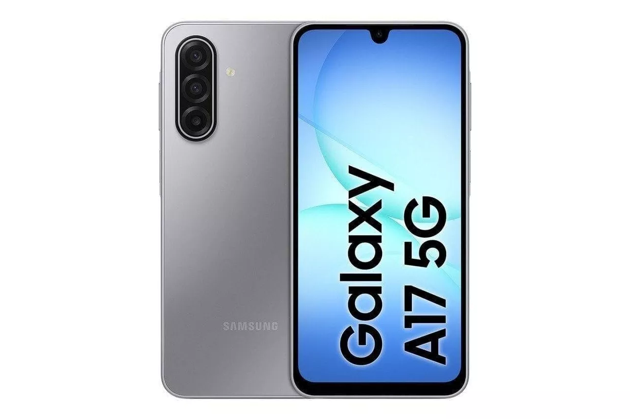 Samsung Galaxy A17 5G 8GB 256GB 6.7" Super AMOLED M&oacute;vil con IA Gris Versi&oacute;n Internacional