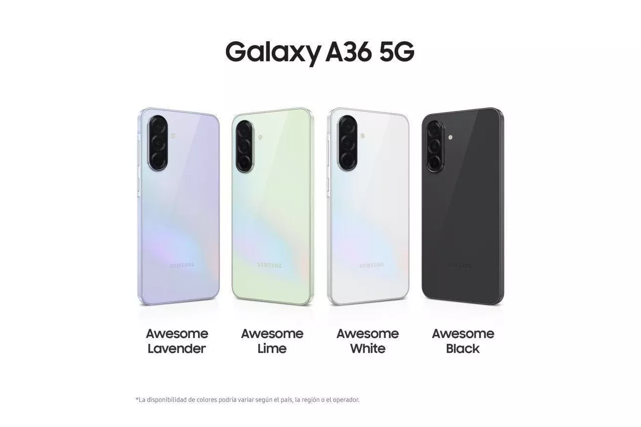 Samsung Galaxy A36 5G 6GB 128GB 6,7" Negro