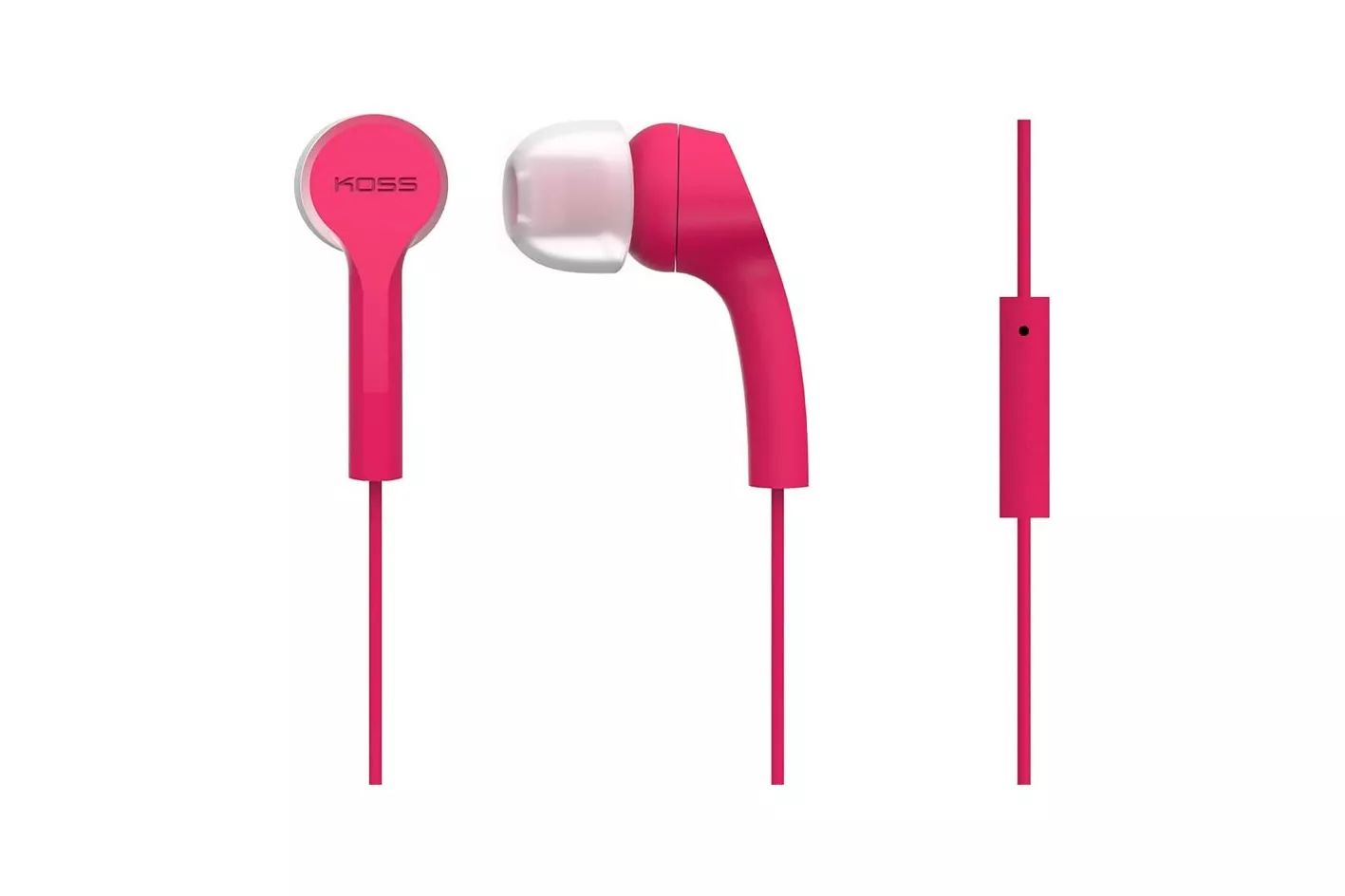 Koss KEB9i Auriculares con Micr&oacute;fono Rosas