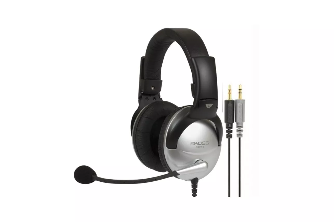 Koss SB45 Auriculares con Micr&oacute;fono Negros