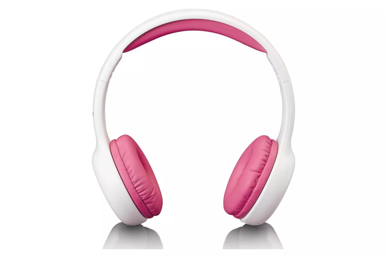 Lenco HP-010PK Auriculares con Cable para Ni&ntilde;os Rosa