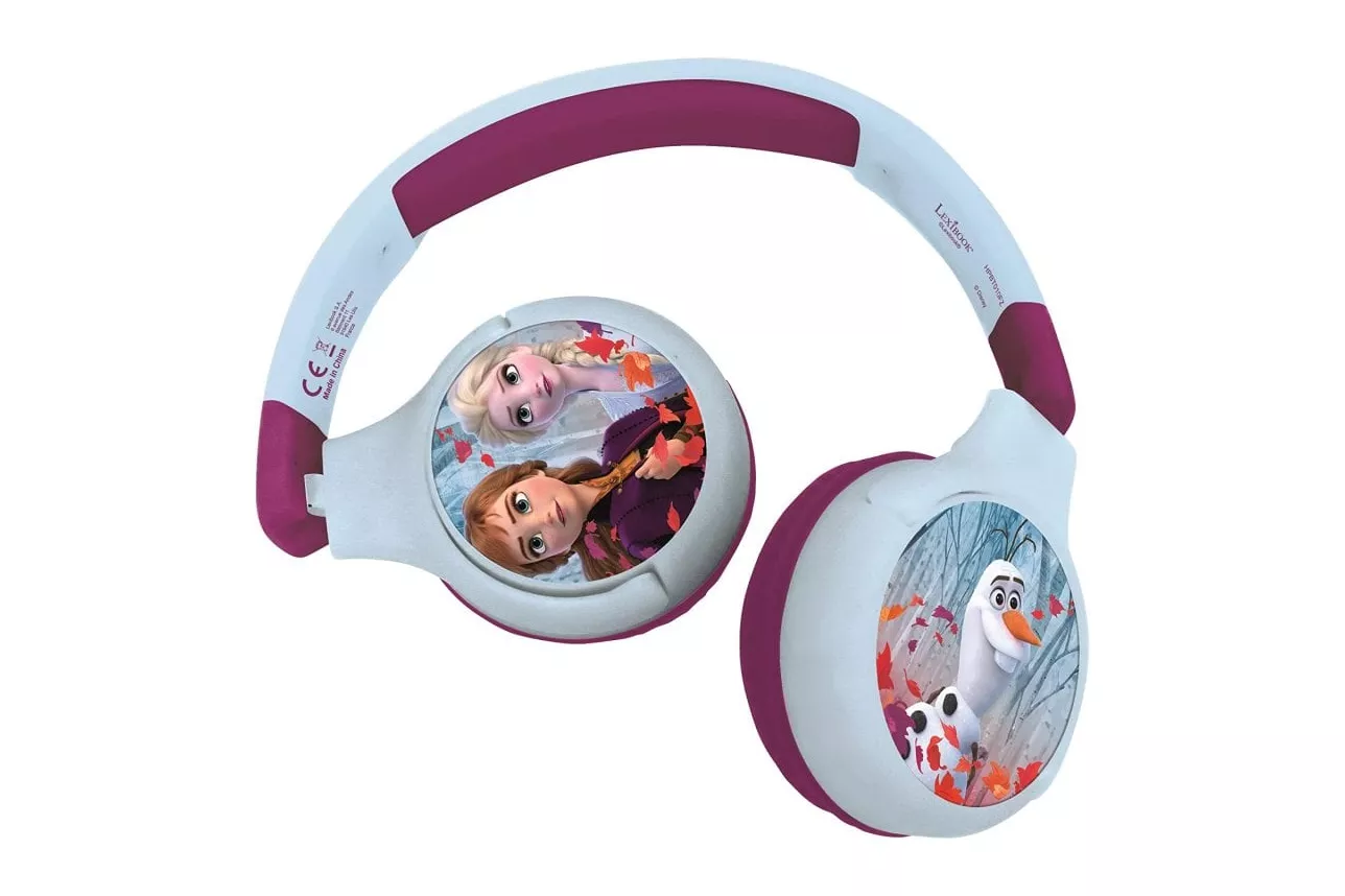 Lexibook Auriculares Infantiles Bluetooth 2 en 1 Disney Frozen