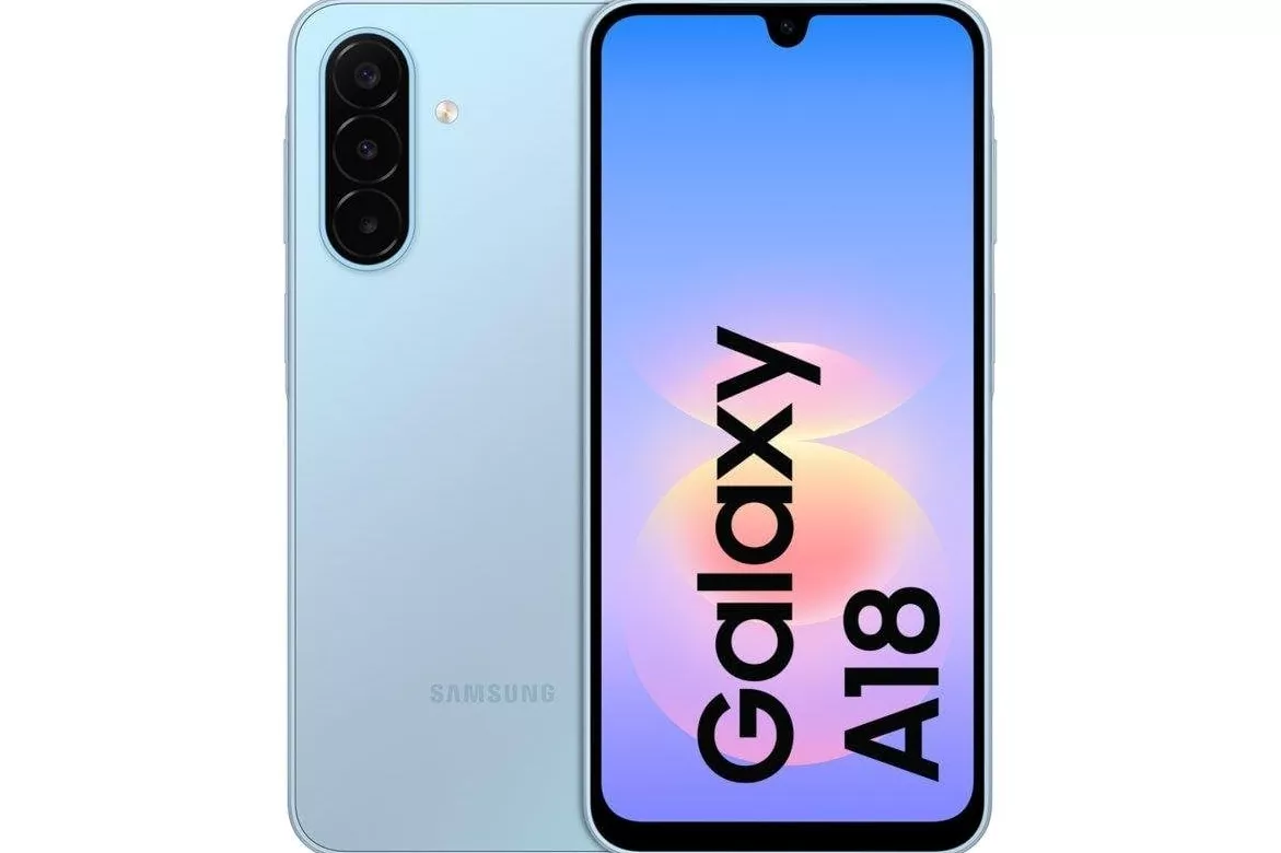 Samsung Galaxy A18 4G 4GB 128GB 6.7" Azul claro