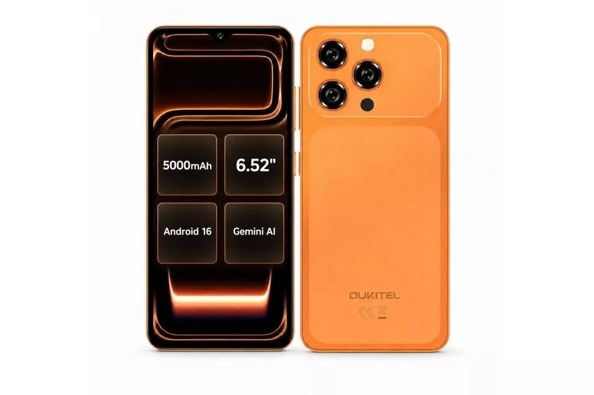 Oukitel C17 4G 6.52" 4GB 64GB Naranja Dual SIM
