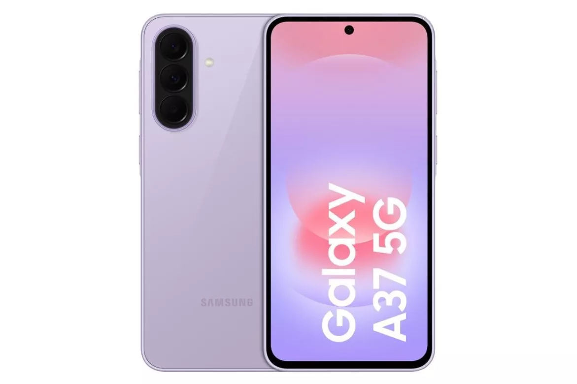 Samsung Galaxy A37 5G 8GB Lavanda 256GB 6,7" C&aacute;mara triple