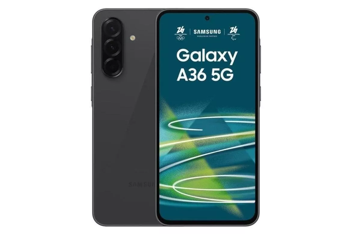 Samsung Galaxy A36 5G 8GB 256GB 6,7" Super AMOLED Negro Versi&oacute;n Internacional