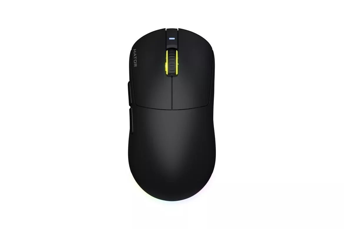Rat&oacute;n HATOR Quasar 3 Ultra inal&aacute;mbrico/Bluetooth 30.000 DPI negro 8000 Hz RGB