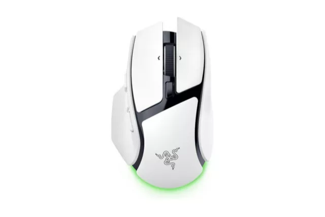 Razer Basilisk V4 HyperSpeed Blanco - Rat&oacute;n gaming inal&aacute;mbrico